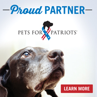 Proud Supporter of Pets for Patriots