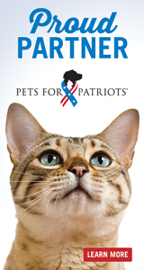 Proud Supporter of Pets for Patriots