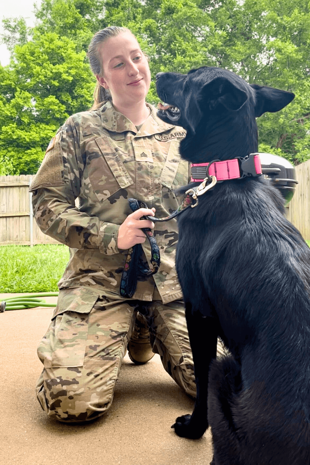 Canine companion sees Army veteran through major life changes