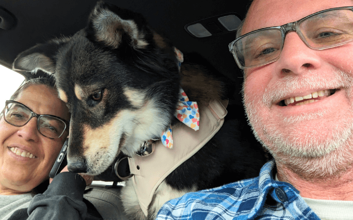 Rescue dog throws lifeline to Navy veteran living with PTSD and depression