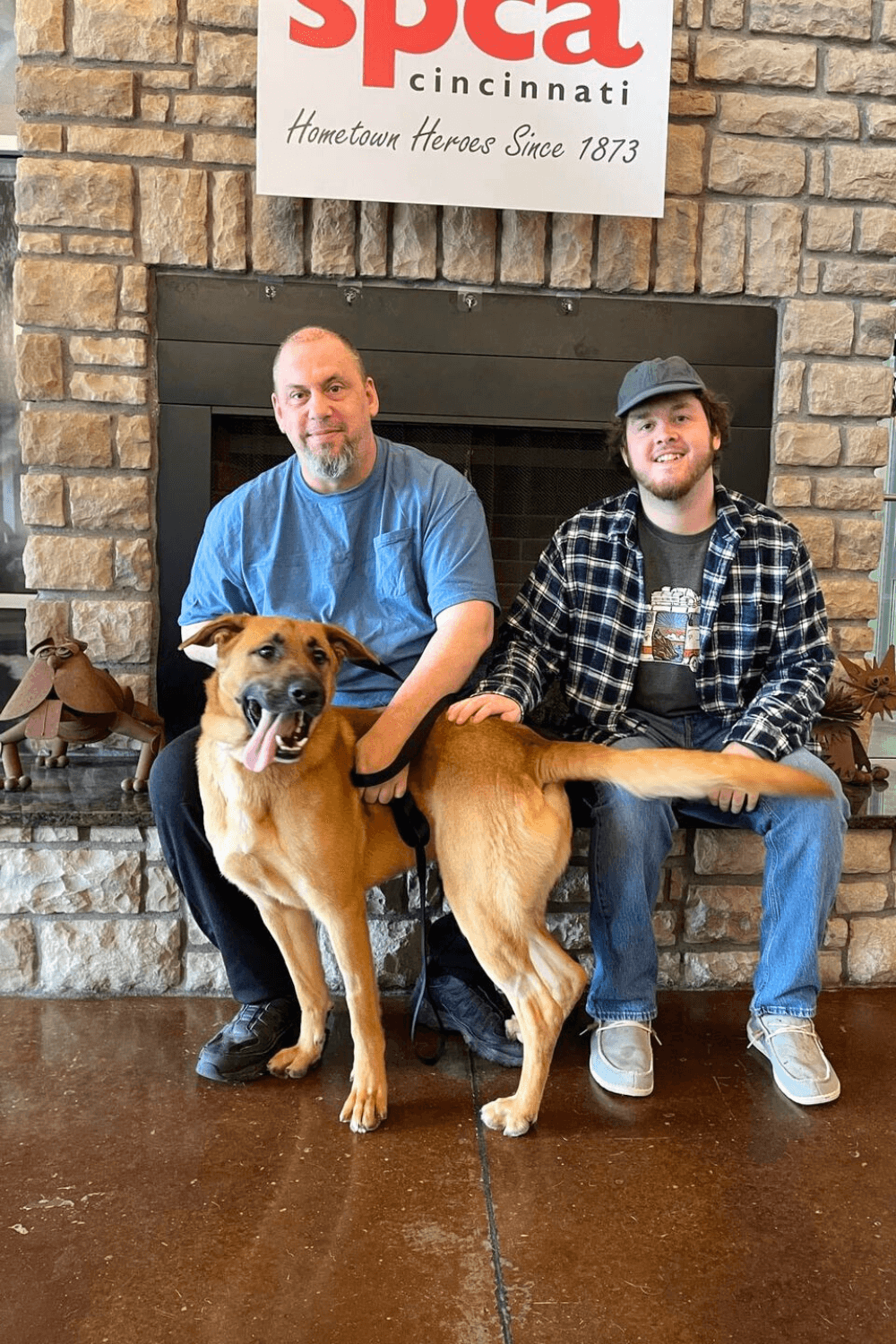 Rescue dog brings positivity to Coastie coping with depression