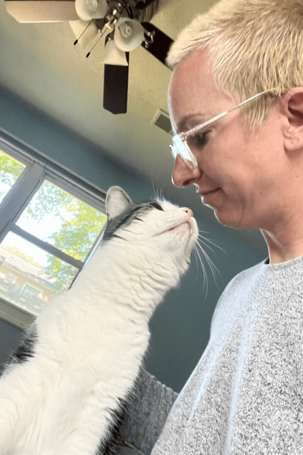 Senior rescue cat helps Army veteran learn to live in the moment