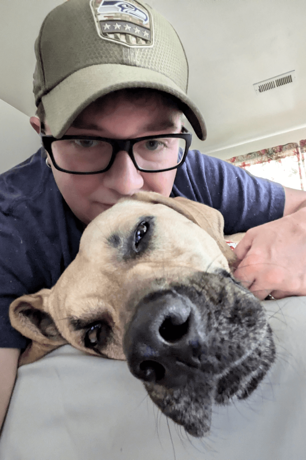 Tough love helps energetic shelter dog adjust to new home life